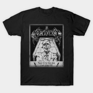 Mortician // Vintage Postcard T-Shirt